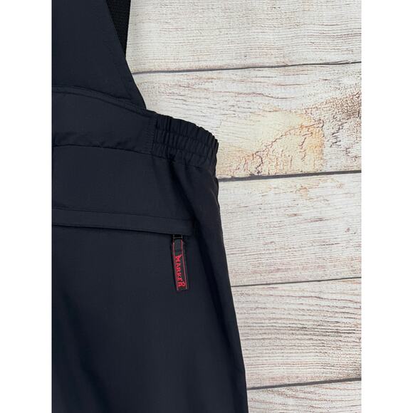 Markers Nylon Suspender Ski Snow Pants Mens Large Black Removable Suspenders - Picture 13 of 13